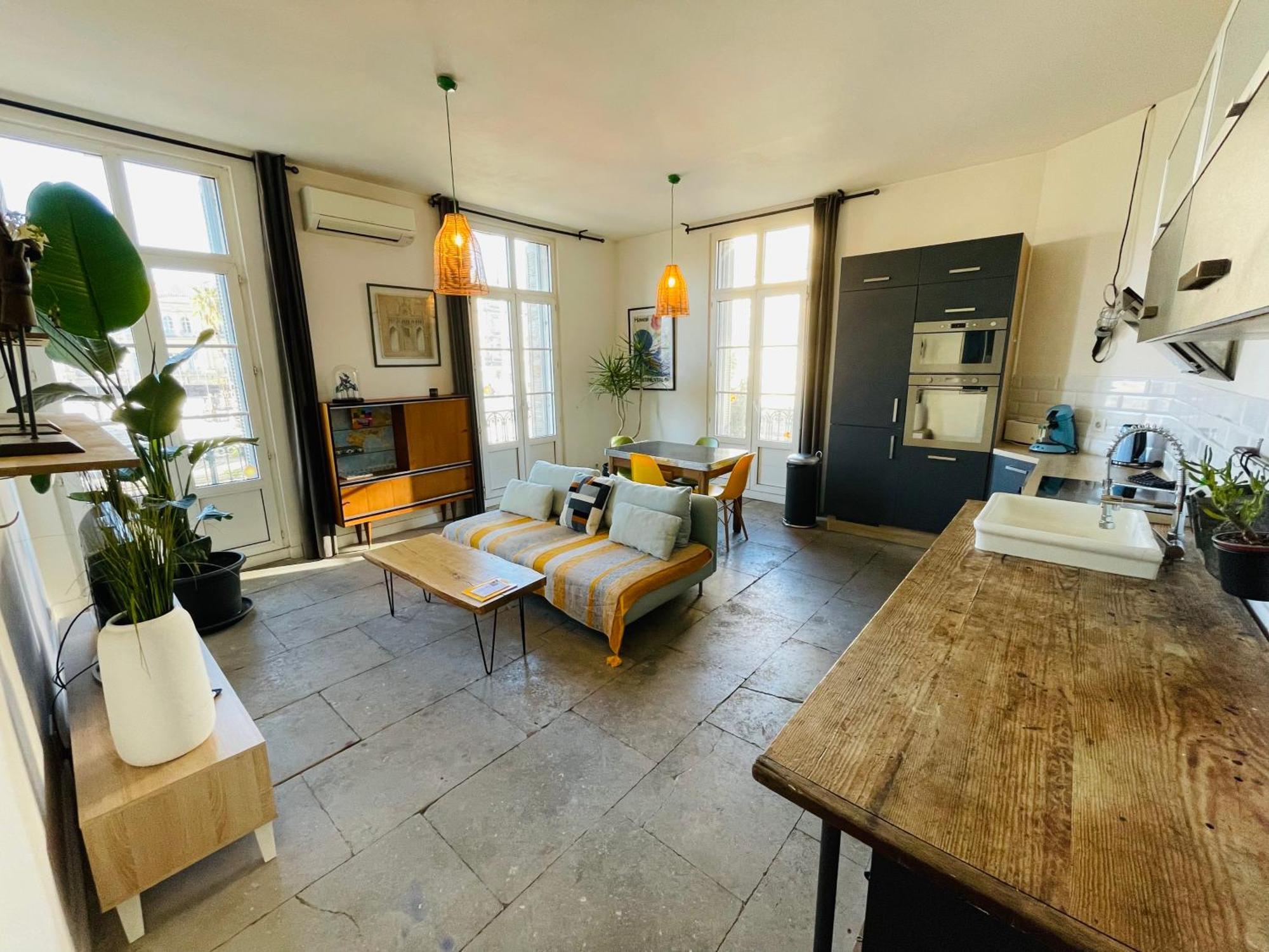 Appartement Climatise 50M2 Une Chambre Proche Centre Et Gare Montpellier Dış mekan fotoğraf
